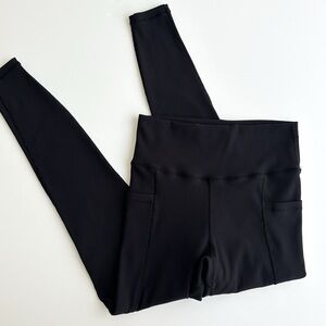 FIP ribbed leggings onyx